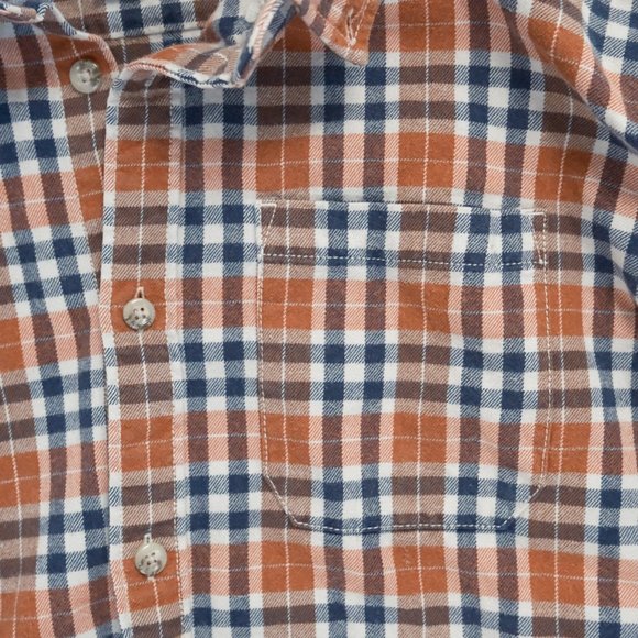 Eddie Bauer Eddie's Favourite Flannel Shirt Slim Fit Large - Picture 4 of 6